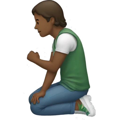 kneeling emoji