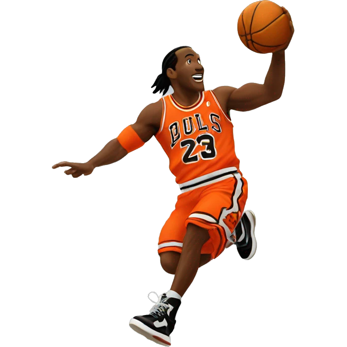 Jumpman logo emoji