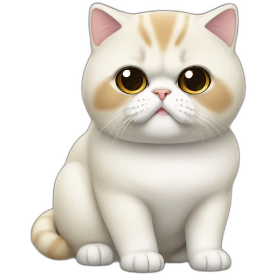 Exotic shorthair emoji