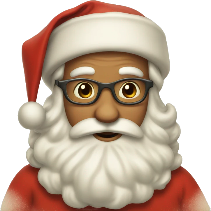 Vintage Santa emoji