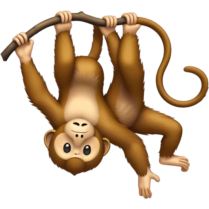 monkey climbing emoji