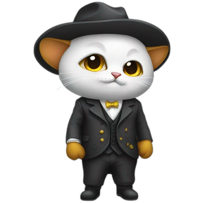 gatinho mafioso emoji