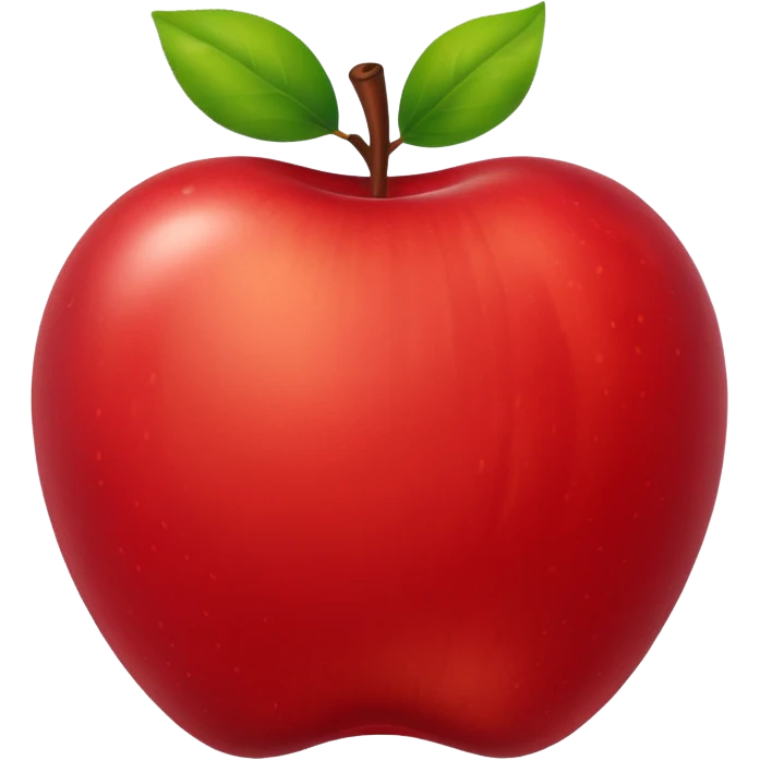emoji de una manzana emoji