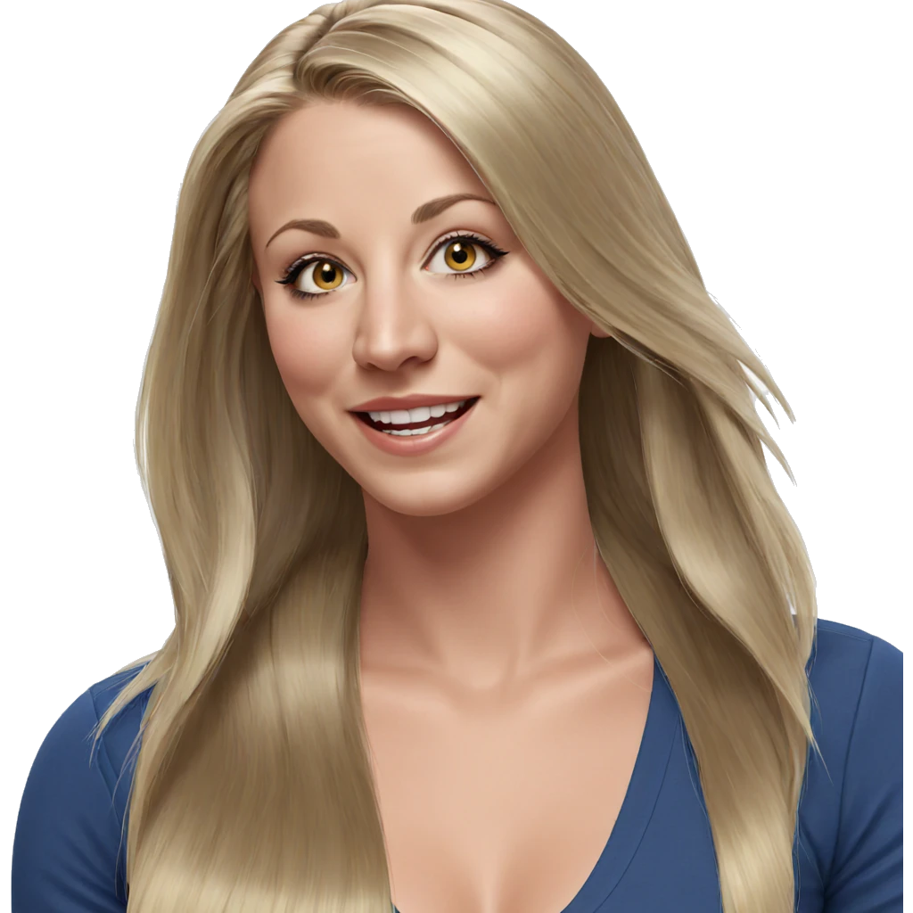 smiling girl with long blonde hair emoji