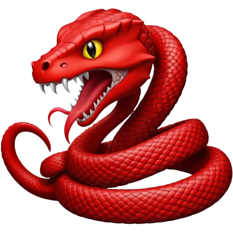 Devil snake emoji