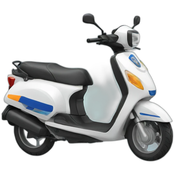Police scooter emoji