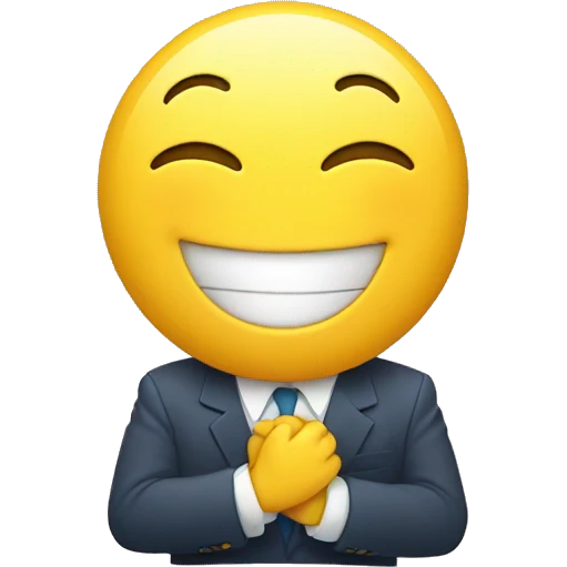 smiling face clapping emoji