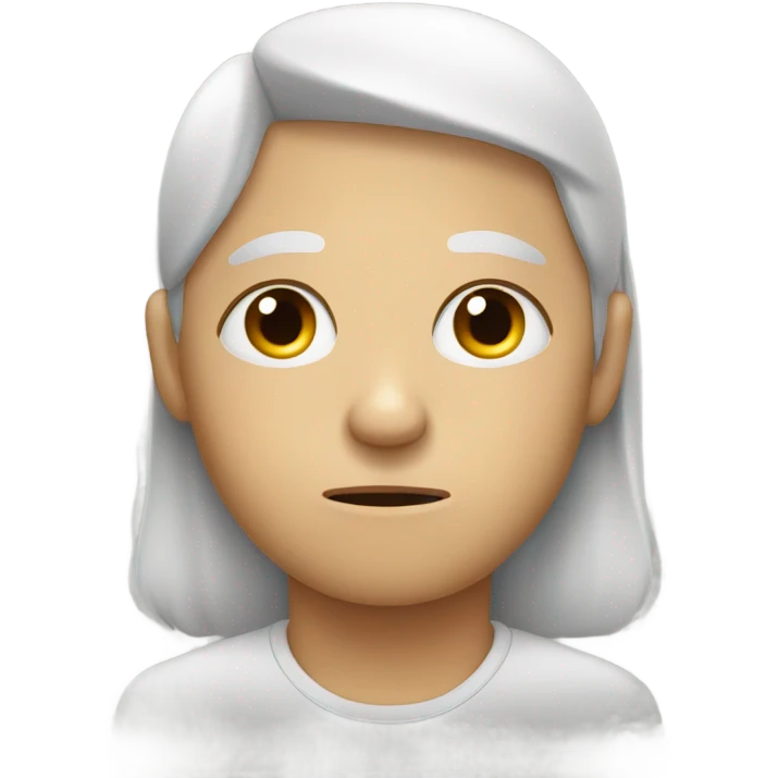 Tired with eye bags emoji
