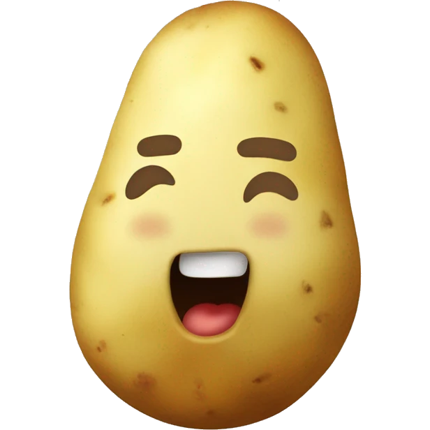 cute potato emoji