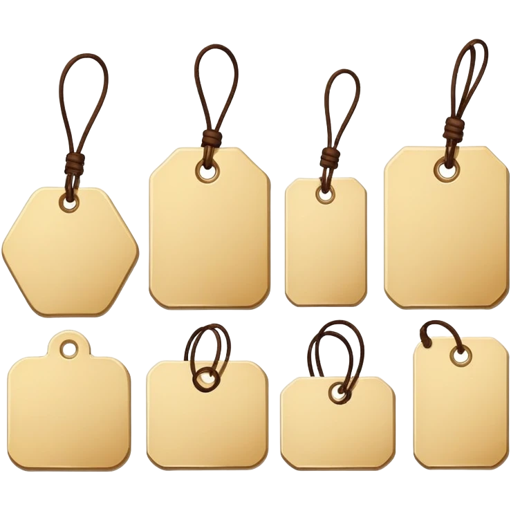 price tags with different prices being compared emoji