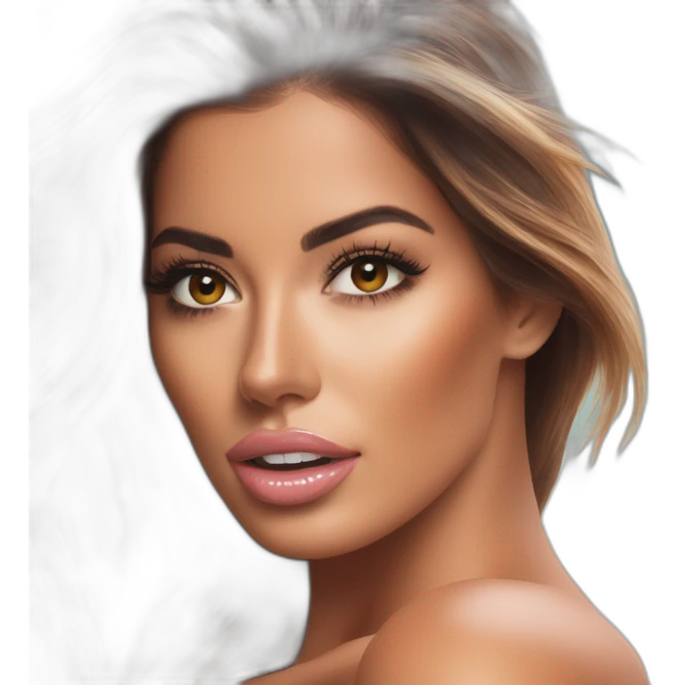 holly peers beach photoshoot emoji