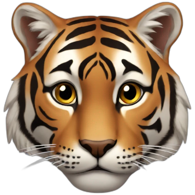 chat-tigre-marron emoji