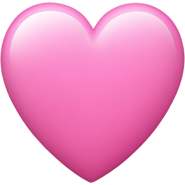 Pink hear emoji