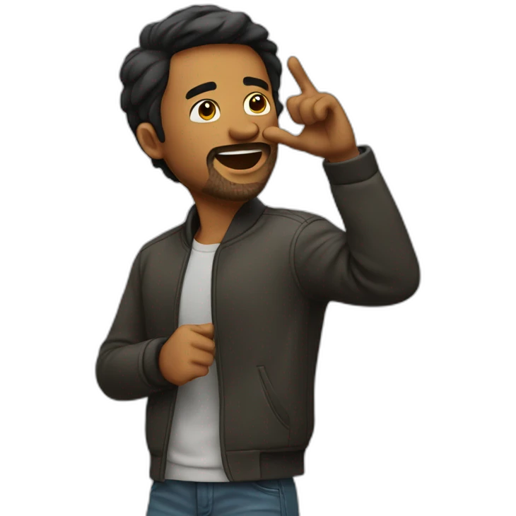 Man-dab emoji