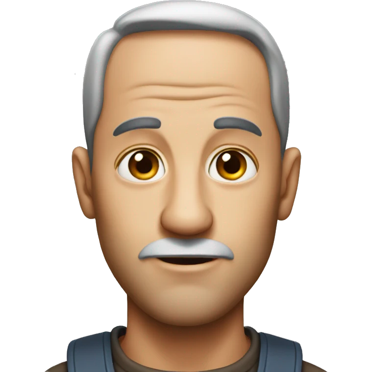 A man with really big ears emoji