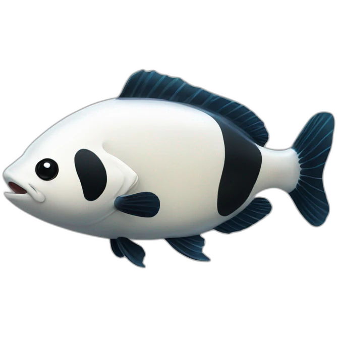 Panda fish emoji
