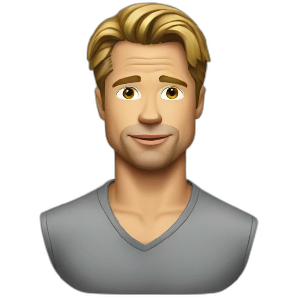 brad pitt emoji