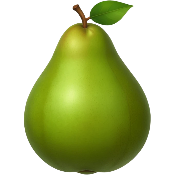 boxing pear emoji