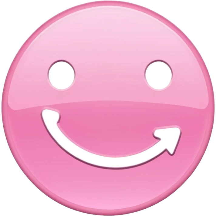 prime video aesthetic logo in pastel pink emoji