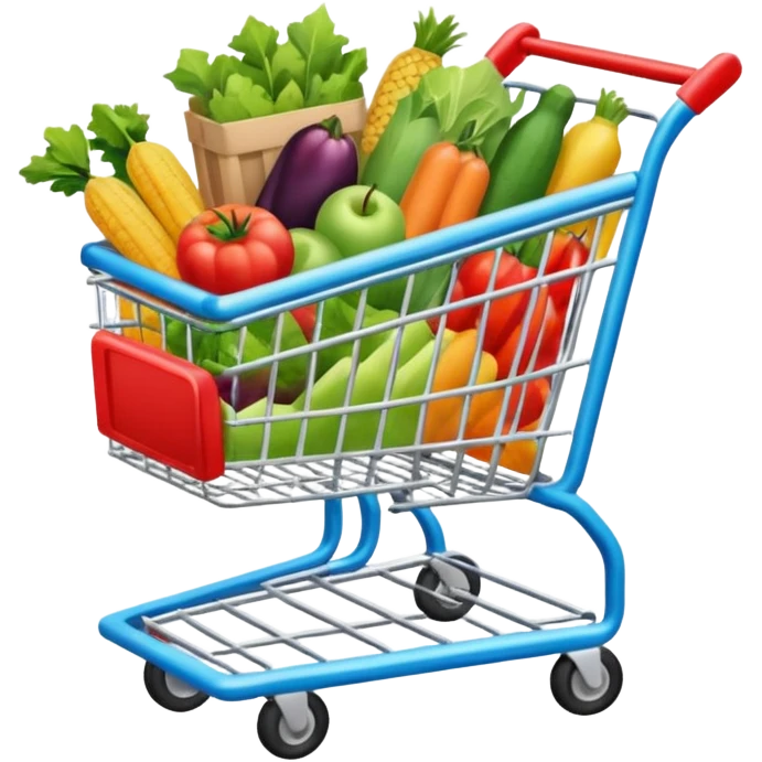emoji for groceries like cart emoji