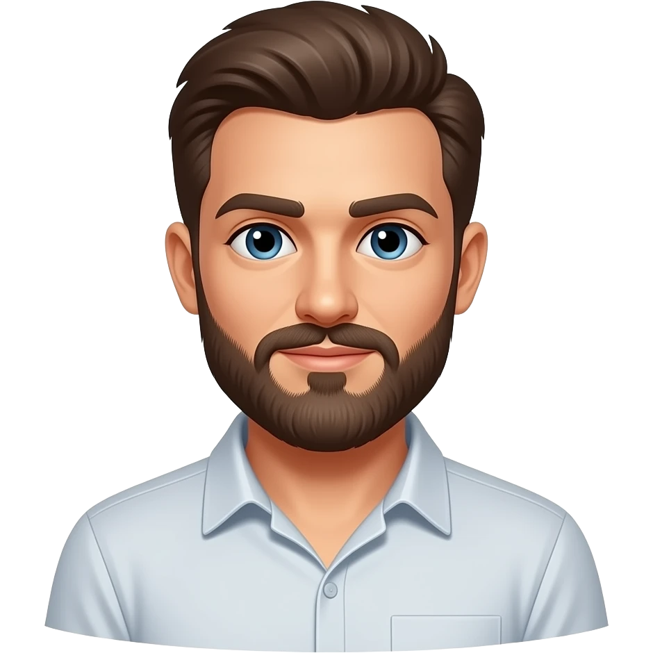 An with beard Pole dancing emoji