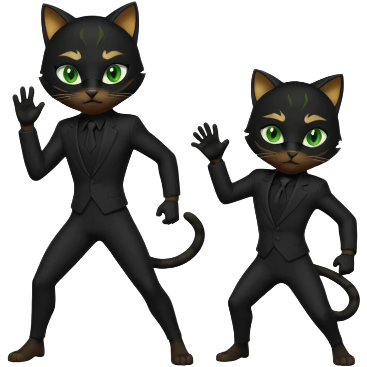 Catacylsm cat noir emoji