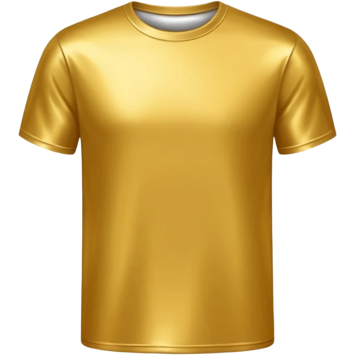 gold T Shirt  emoji
