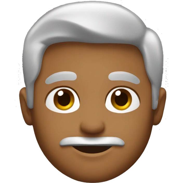 Create a man with the color brown  emoji