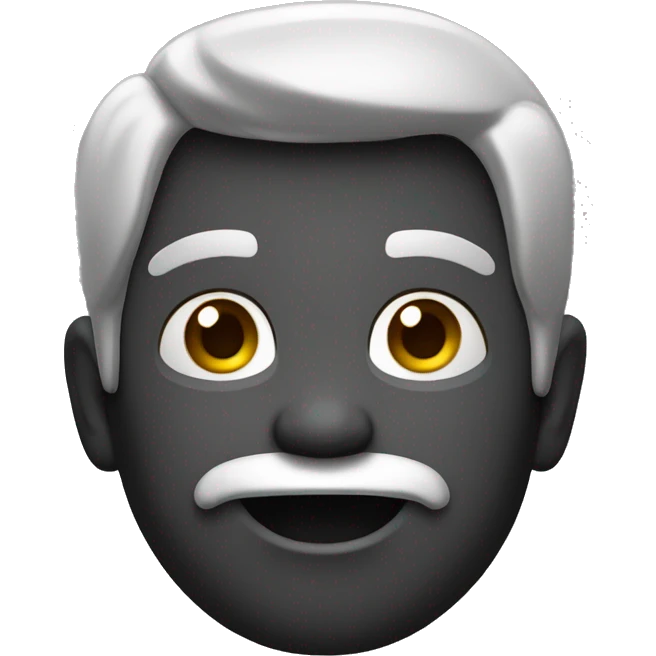 Crie o emoji de um homem de pele escura malhando com alteres emoji