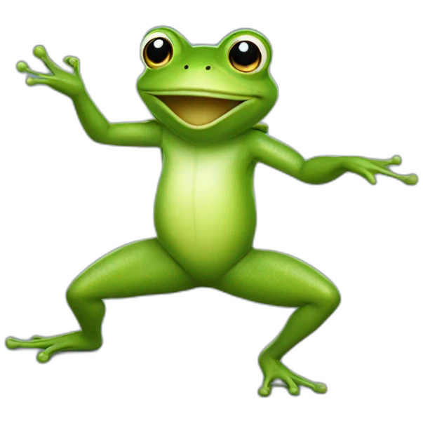 frog dancing emoji