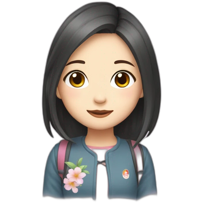 cute taiwan girl emoji