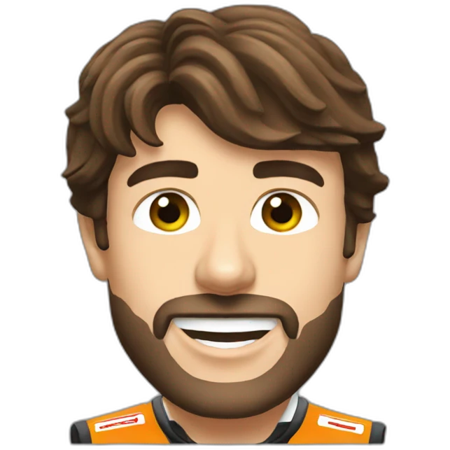 Fernando Alonso driver emoji
