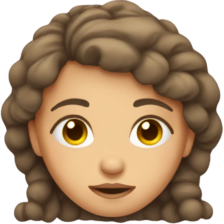 Sleep girl  emoji