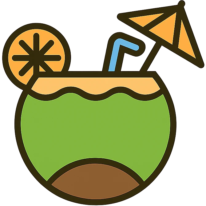 coconut cocktail emoji