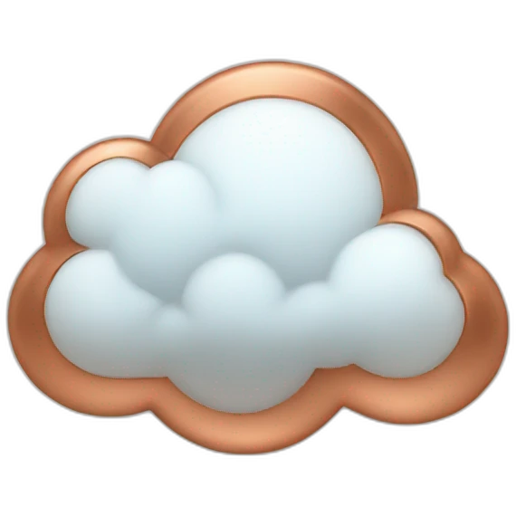 cloud copper emoji