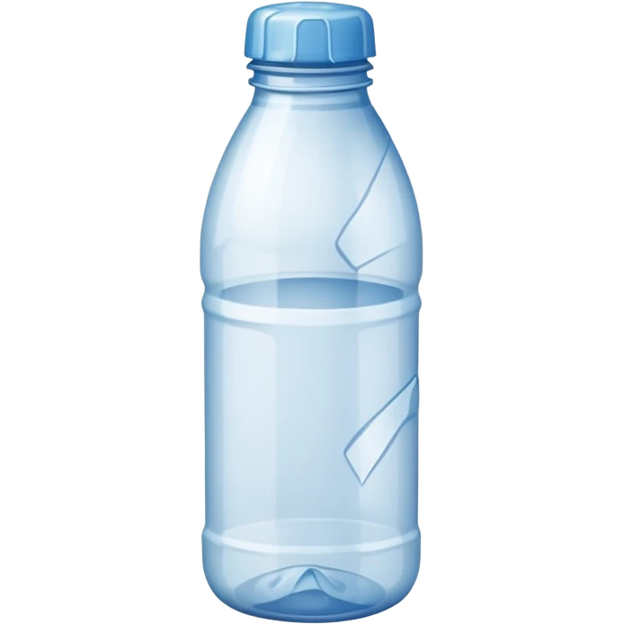 empty water bottle
 emoji