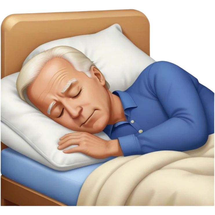 Joe Biden sleeping emoji