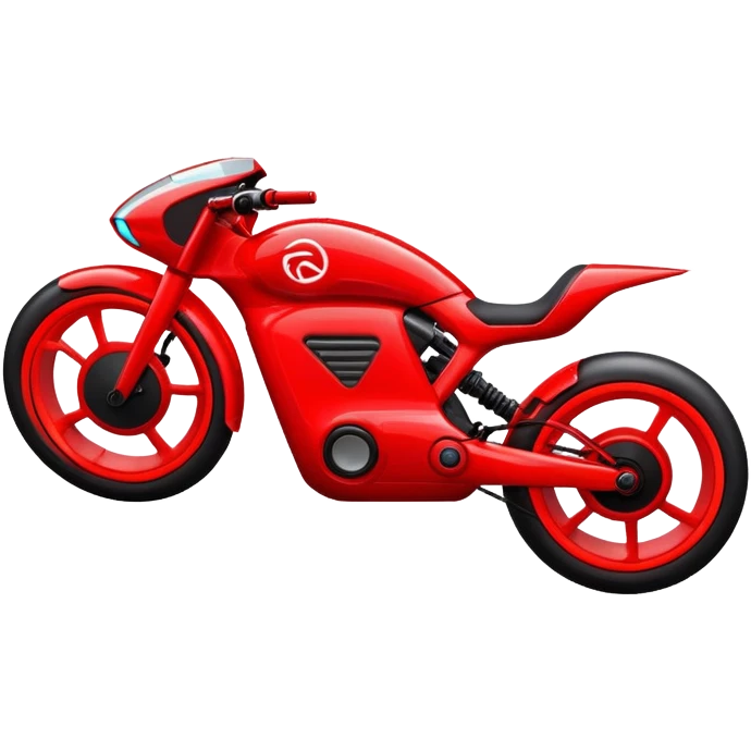 red tron light bike emoji