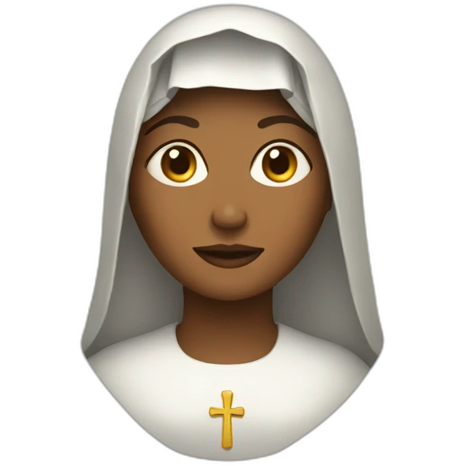 Mother Mary emoji