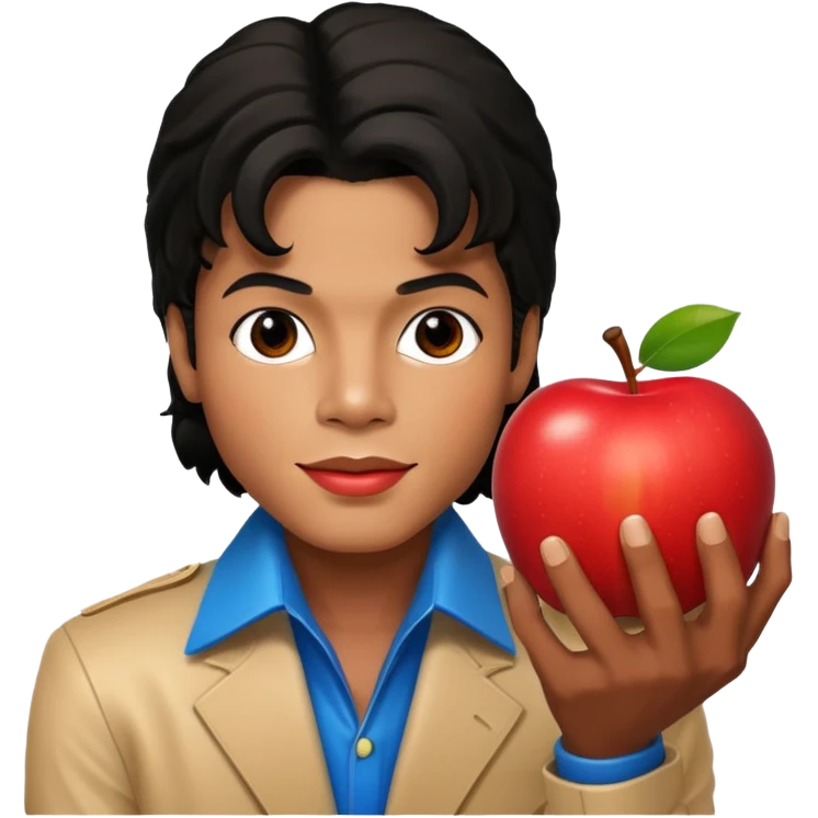 micheal jacksonj  als brine die frucht  emoji