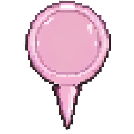 pink location pin emoji