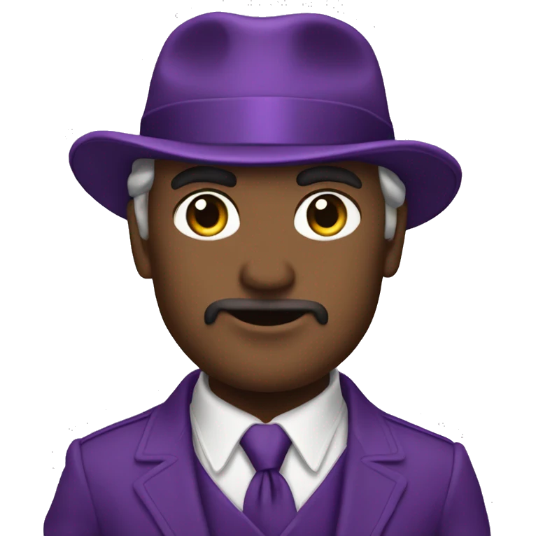 Purple bently emoji