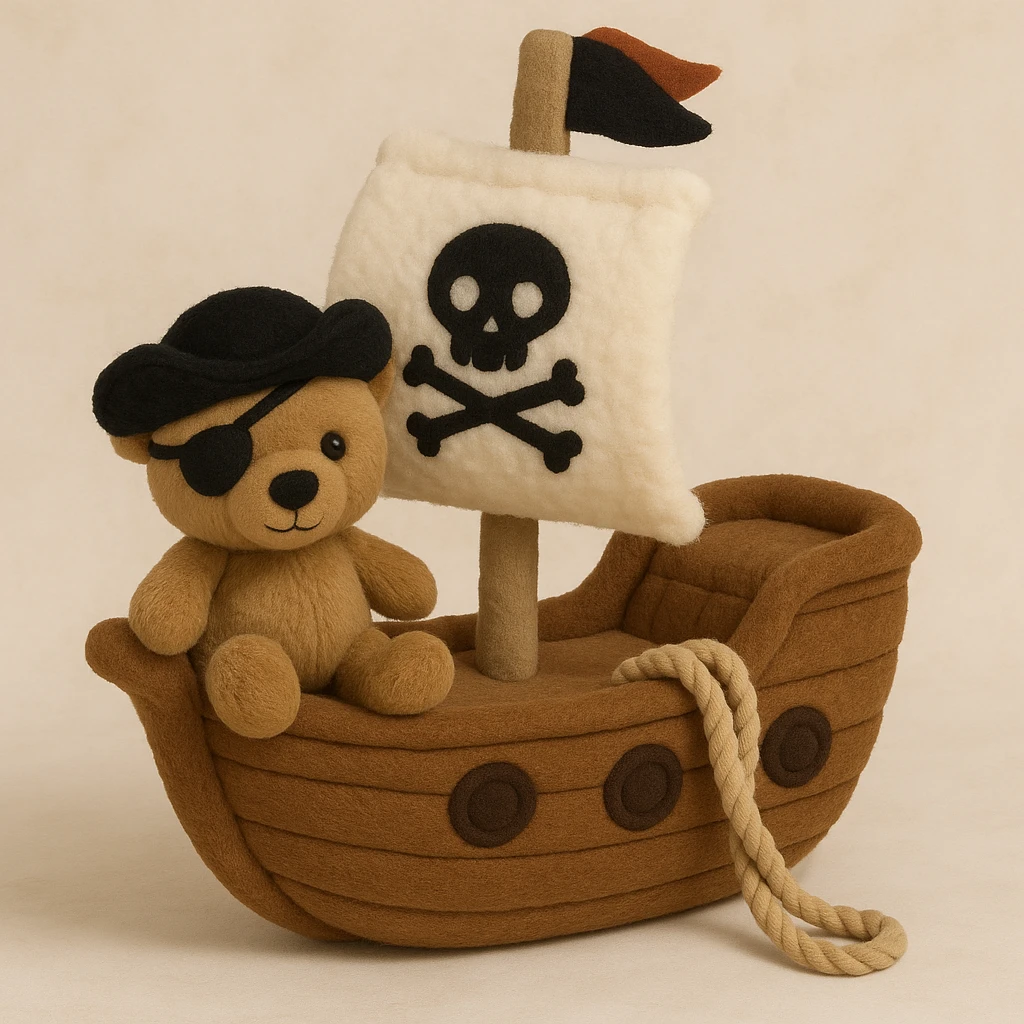 pirate ship emoji
