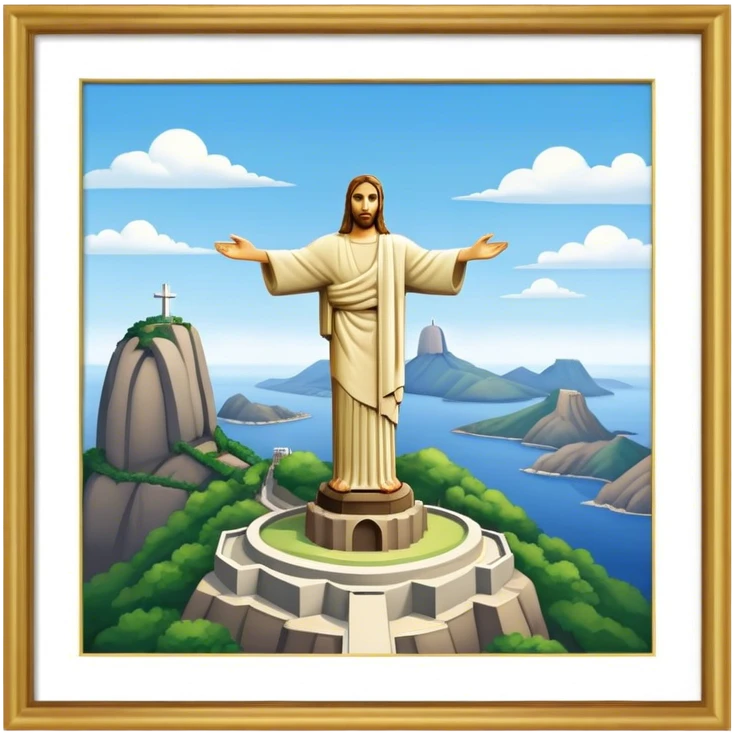 Christ the Redeemer emoji