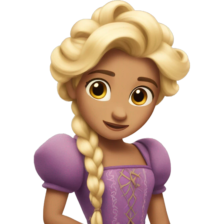 raiponce disney emoji