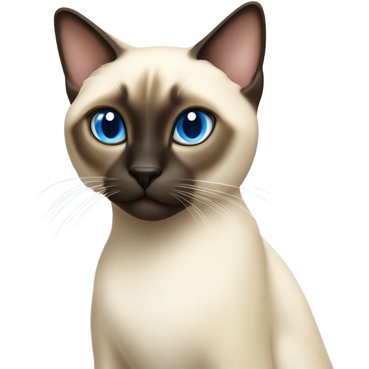 Siamese cat emoji
