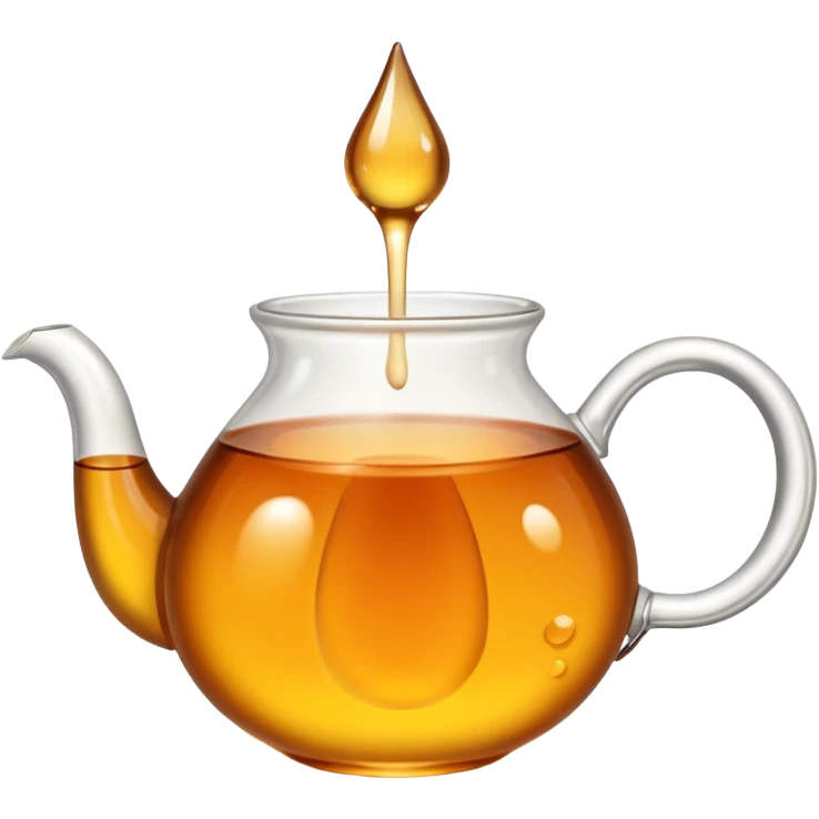 Tea in an IV emoji
