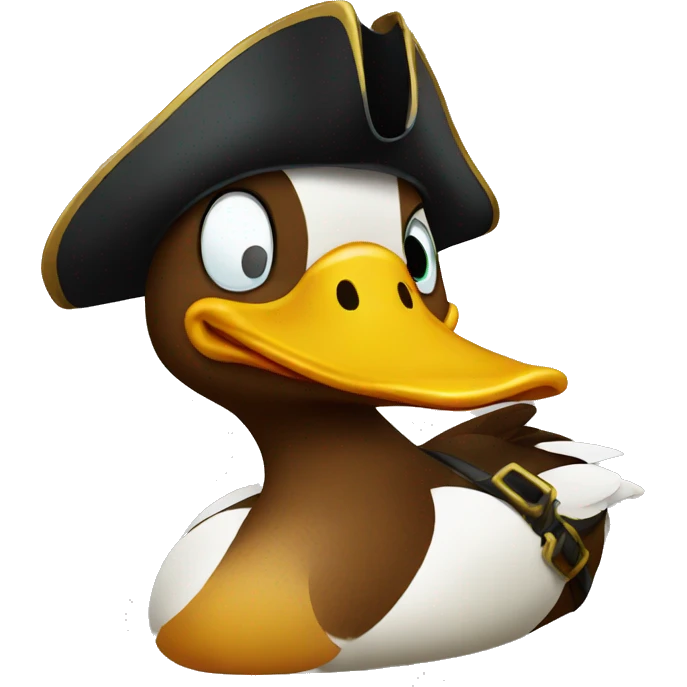 pirate duck emoji