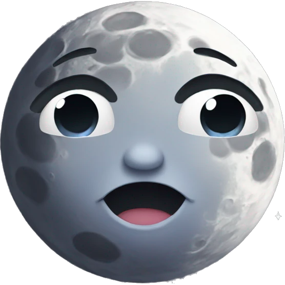 moon cute  emoji