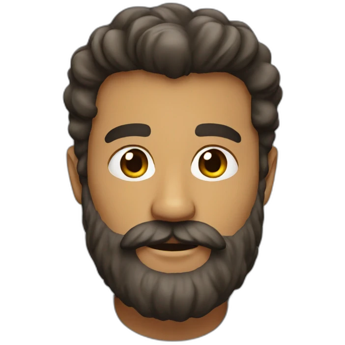 big beard emoji